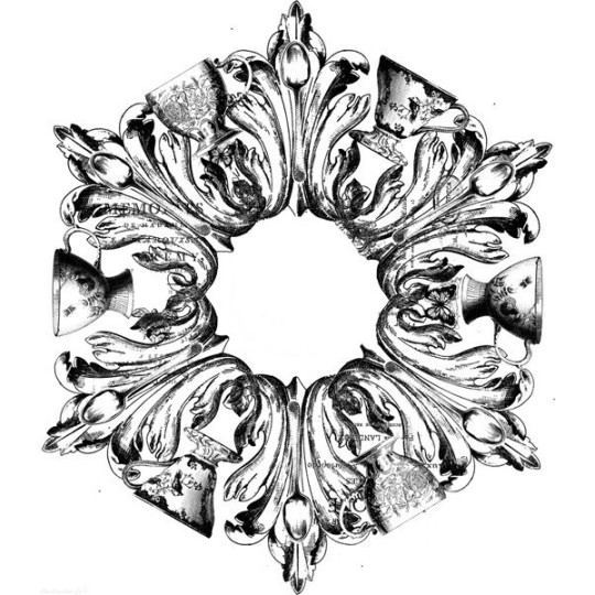 Transfert pelliculable Iron Orchid Designs IOD décor Medallion 40 Transfert pelliculable Iron Orchid Designs IOD décor Medallion 40