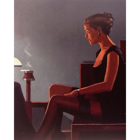 Carte postale Vettriano queen of diamonds II