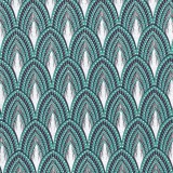 Papier fantaisie joséphine aqua argent