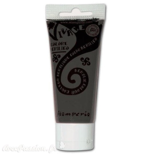 Peinture acrylique gris anthracite vivace 60ml Peinture acrylique gris anthracite vivace 60ml