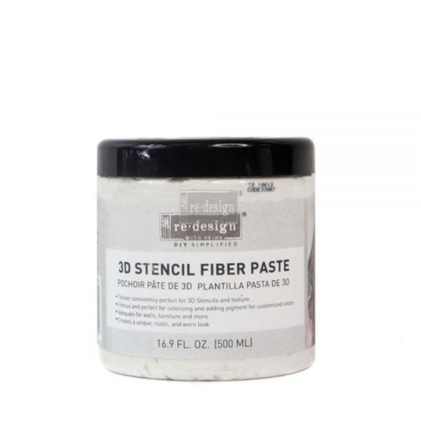 Stencil fiber paste Pate pour pochoir en 3D Redesign Prima