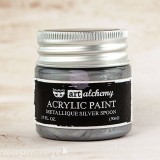 Peinture métallique argent Art Alchemy silver spoon