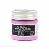 Peinture nacrée Art Alchemy rose reflets bleu Opal magic