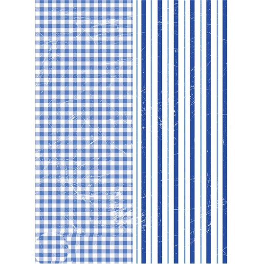Transfert pelliculable Redesign Prima marketing décor Vichy & Stripes