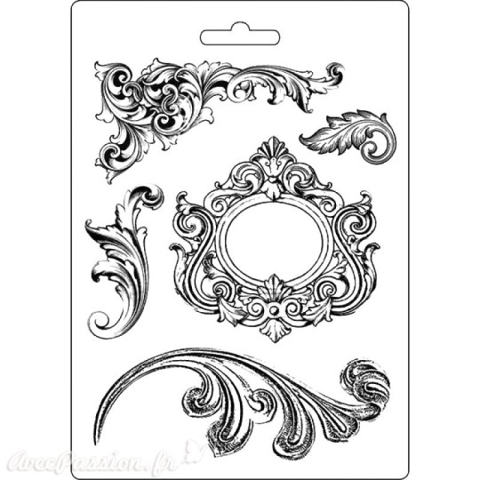 Moule souple soft mould Stamperia flexible pour modelage