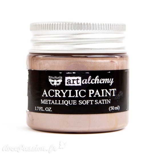 Peinture acrylique métallique art alchemy Prima Finnabair