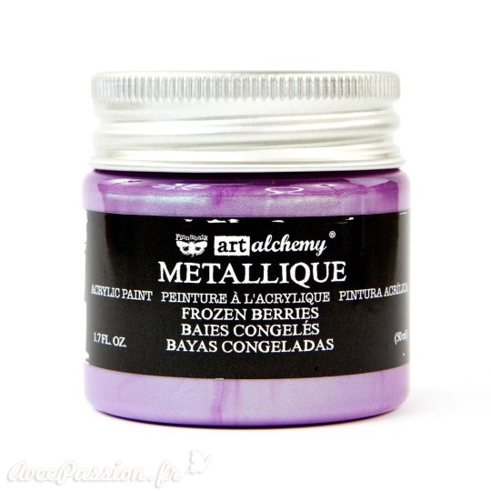 Peinture acrylique métallique art alchemy Prima Finnabair Peinture acrylique métallique art alchemy Prima Finnabair