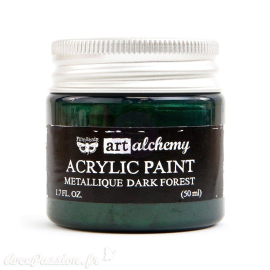 Peinture acrylique métallique art alchemy Prima Finnabair