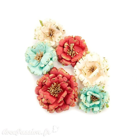 Fleurs Prima Marketing Midnight Garden Flowers Pretty In Rouge