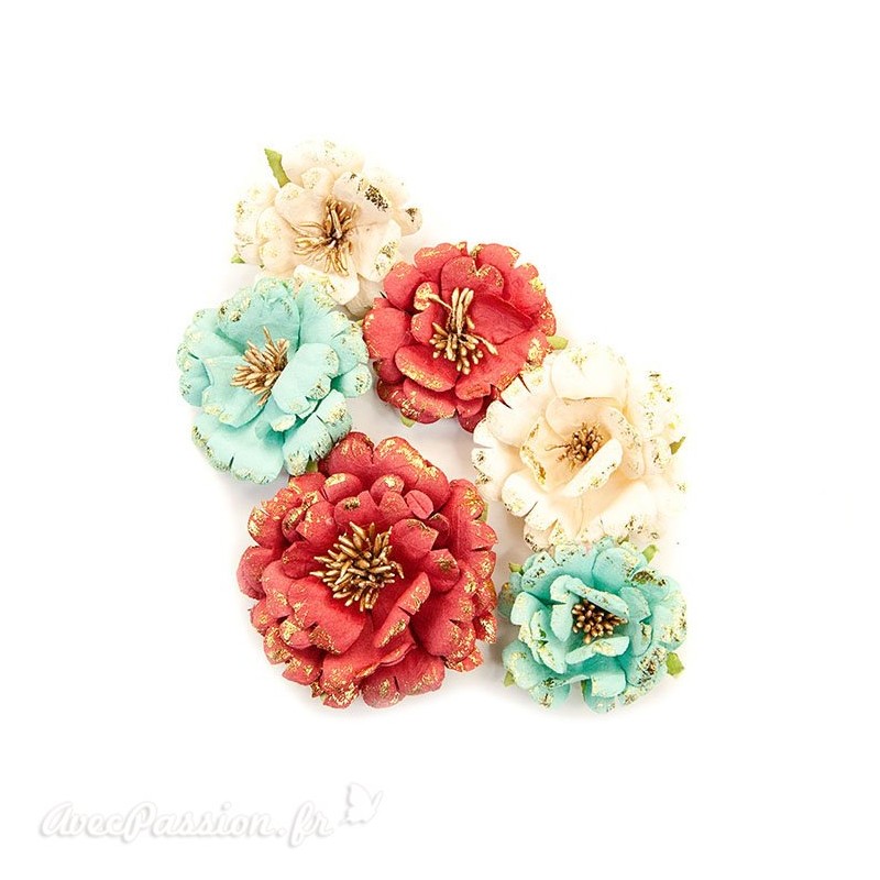 Fleurs Prima Marketing Midnight Garden Flowers Pretty In Rouge