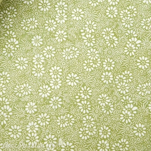 Papier fantaisie prairie sauge