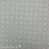 Papier italien motifs arabesques bleu