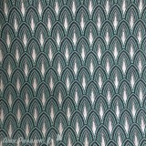 Papier fantaisie joséphine aqua argent