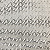 Papier kraft lignes noir argent sur taupe