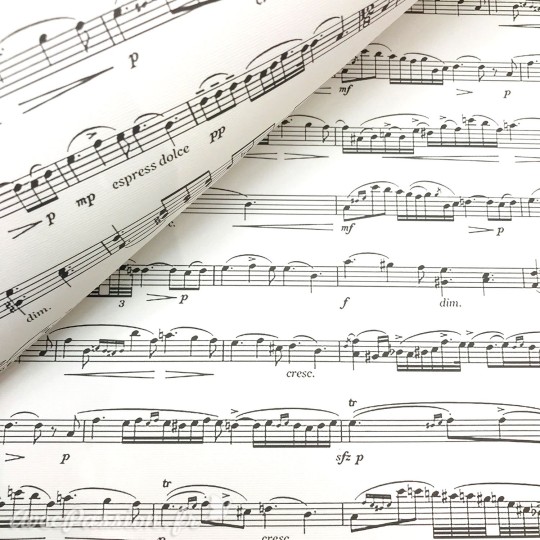 Papier italien motifs partition de musique Papier italien motifs partition de musique