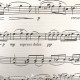 Papier italien motifs partition de musique