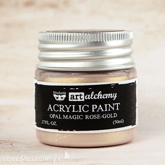 Peinture acrylique métallique art alchemy Prima Finnabair