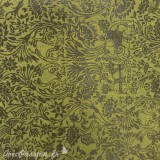 Papier fantaisie serenissime vert imprimé vert 