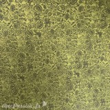 Papier fantaisie serenissime vert imprimé vert 