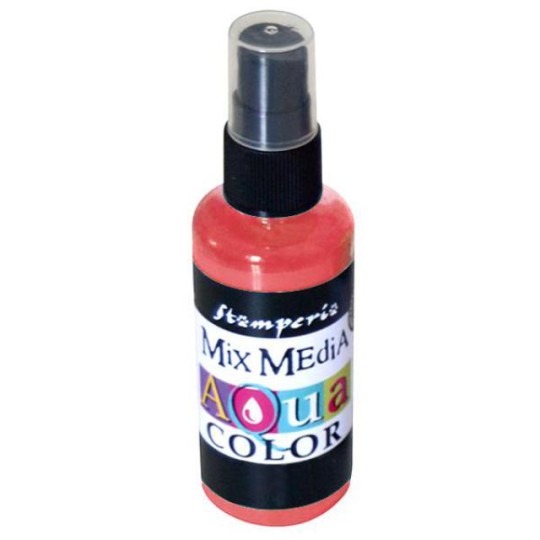 Encre en spray Mix Media Aqua color rouge
