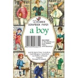 Etiquettes décoratives A boy 24f