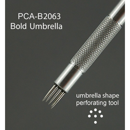 PCA outil de perforation parapluie bold 7 pointes épais PCA outil de perforation parapluie bold 7 pointes épais