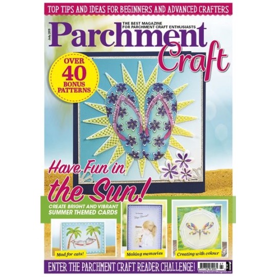 Parchment Craft magazine Pergamano juillet 2019 Have Fun in the Sun