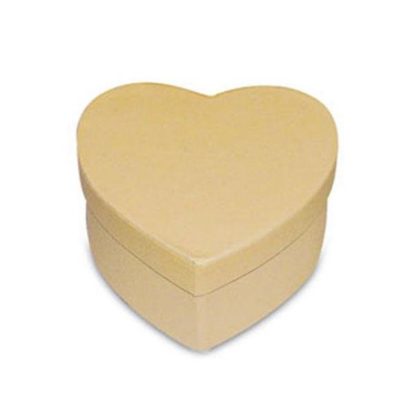 Boite coeur 8x8cm carton