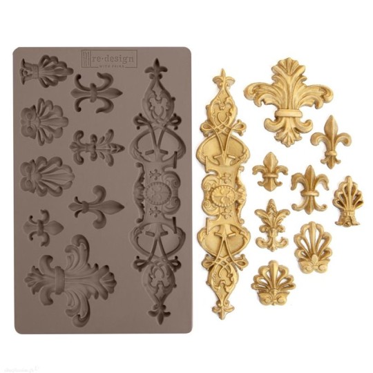 Moule Prima ReDesign en silicone flexible Fleur De Lis