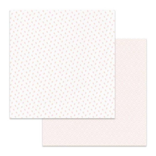 Papier scrapbooking réversible Stamperia bourgeons double face 30x30