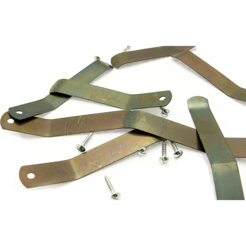 200 Attaches Pour Cadres Photos 3/4" - Avec Vis Incluses, Métal, Accrochage Sécurisé