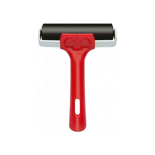 Rouleau brayer en caoutchouc 10cm pour encrer ou pour appuyer