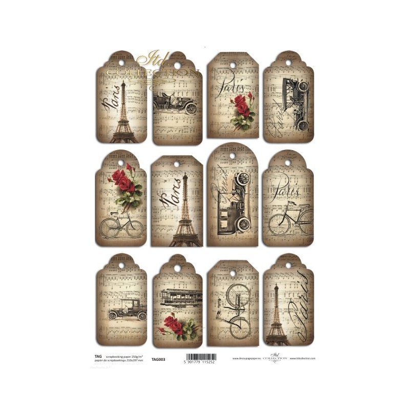 Tag scrapbooking 