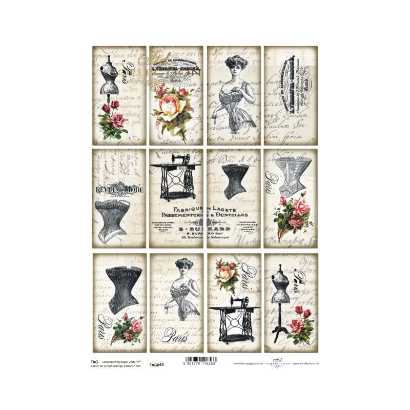 Tag scrapbooking 