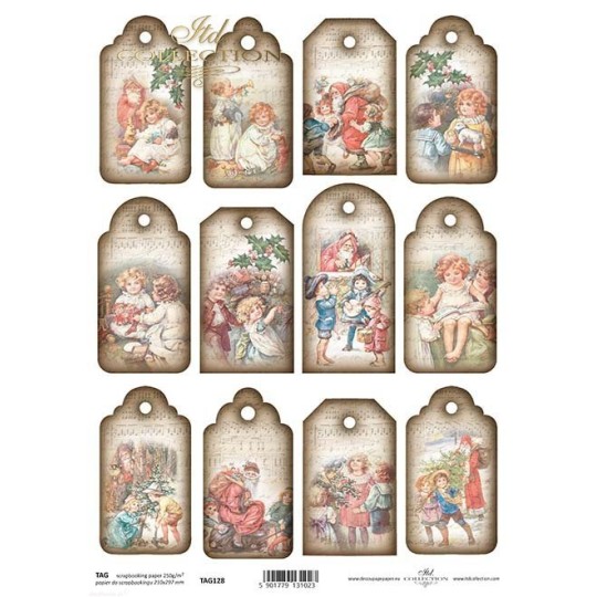 Tag scrapbooking