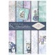 Papier scrapbooking A4 assortiment 12 tag + 5fe recto verso Angels & Snowflakes