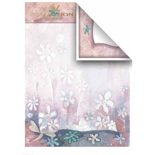 Papier scrapbooking A4 assortiment 12 tag + 5fe recto verso Angels & Girls