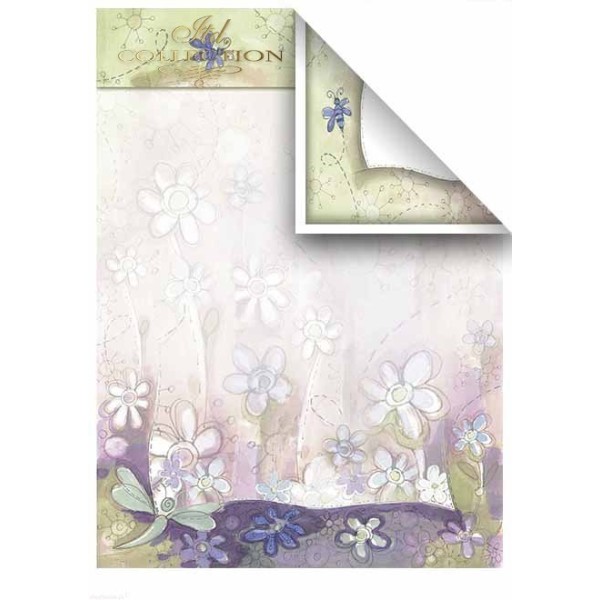 Papier scrapbooking A4 assortiment 12 tag + 5fe recto verso Angels & Girls