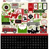 Etiquettes Tag carta Bella Noël 