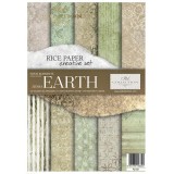 Kit créatif en papier de riz 4 Elements - Earth