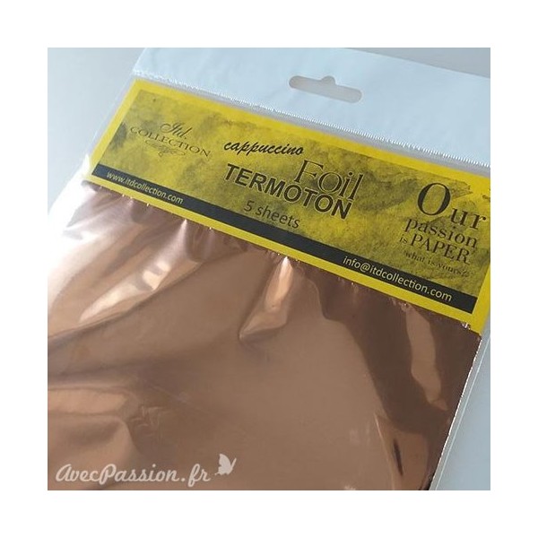 Foil Transfert métalissé pour scrapbooking Ombré