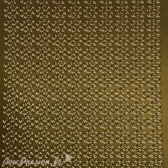 Sticker peel off adhésif bordures doré Sticker peel off adhésif bordures doré