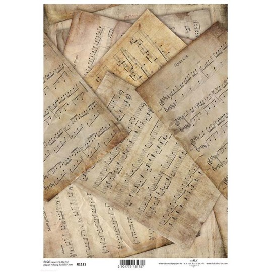 Papier de riz 21x30cm