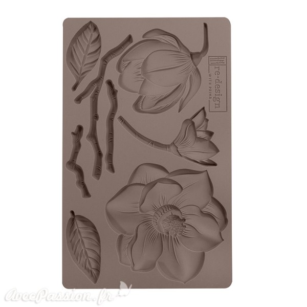 Moule Prima ReDesign en silicone flexible Wibter Blooms