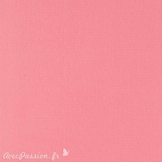 Papier scrapbooking uni Papicolor 30x30cm Rose