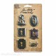 Embellissements métal Tim Holtz Keyholes