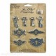 Embellissements métal Tim Holtz Locket Keys