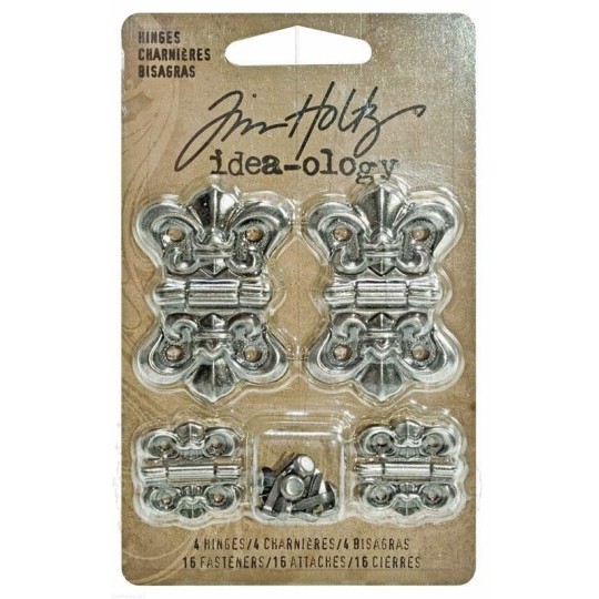 Embellissements métal Tim Holtz Hinges
