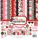 Papier scrapbooking assortiment echopark Be my Valentine 30x30 12fe