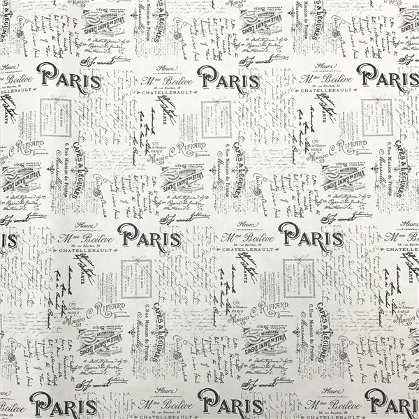Papier italien motifs écritures Paris